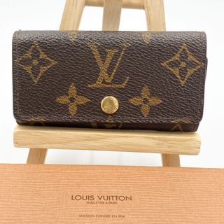 ルイヴィトン(LOUIS VUITTON)の【箱付き】ルイヴィトン ♧ キーケース ♧ モノグラム ♧4連♧ ミュルティクレ(キーケース)