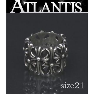 クロムハーツ(Chrome Hearts)のCHROME HEARTS 銀座店 クロムハーツ セメタリークロス リング 指輪 シルバー SV925 約21号 99512(リング(指輪))