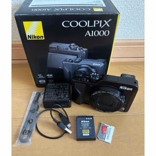 ニコン デジタルカメラ クールピクス A1000 ブラック(1台)