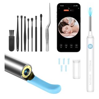 耳かき カメラ付き 3.5mm極細レンズ 左右反転機能WIFI接続イヤースプーン