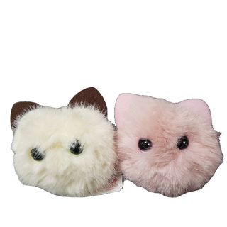 ケサニャンパサニャン　モコモコ猫キーホルダー