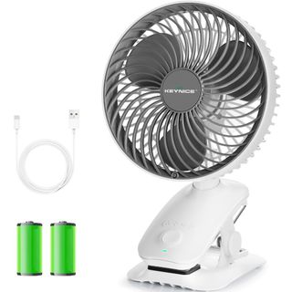 【新着商品】KEYNICE 卓上扇風機 扇風機 小型 クリップ 首振り usb 