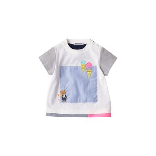 美品★ファミリアのTシャツ★90サイズ★ホワイト色