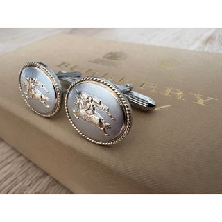 Burberrysスターリングシルバー＆K14GF製カフリンクス※付属品無し