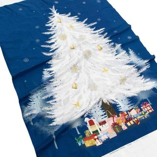 Christmas Collection クリスマスプリント生地 クリスマスツリ