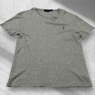 POLO RALPH LAUREN ポニー刺繍 半袖 Tシャツ メンズ M 灰色