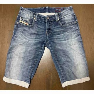 DIESEL ディーゼル デニム ジーパン ハーフパンツ 27インチ 素材