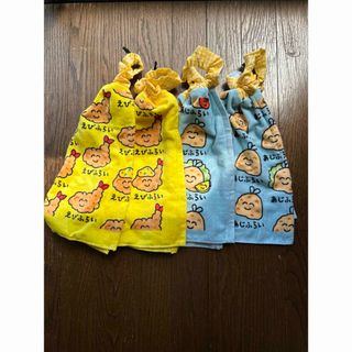 おりこうエプロン　４枚組　ハンドメイド