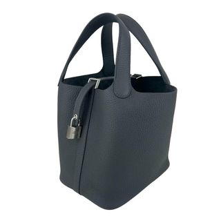 エルメス(HERMES)の新品未使用 Hermès エルメス Picotin lock PM ピコタンロックPM Ardoise アルドワーズ  PHW シルバー金具 Clemence クレマンス Stamp-W W刻印 レディースバッグ　ハンドバッグ(ハンドバッグ)
