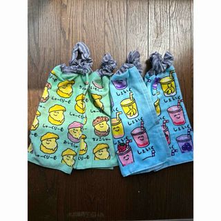 おりこうエプロン　ハンドメイド４枚組