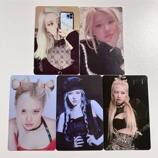 ブラックピンク(BLACKPINK)のPINK VENOM MAKESTAR 両面 トレカ 5種セット コンプリート(アイドルグッズ)