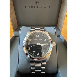 ハミルトン カーキ マーフ 38mm 未使用品 予備のメタルブレス付き 超特価