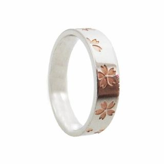 [PIAcollection] リング 指輪 ペアリング 桜 ステンレスリング 
