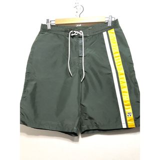 037092 STUSSY ナイロン ハーフ パンツ 32 MADE IN
