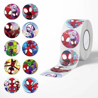 【スパイダーマン】　マーベル　シール　500枚