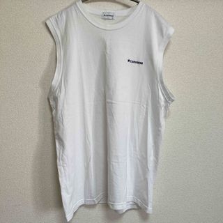 コンバース(CONVERSE)のコンバース タンクトップ ノースリーブ XL 2L ホワイト CONVERSE(Tシャツ/カットソー(半袖/袖なし))