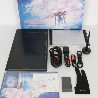 【美品】HUION Kamvas Pro16 2.5k 豪華版 GT1602-JP-PSE 15.8インチ 液晶ペンタブレット フイオン 本体