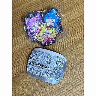 バンダイナムコエンターテインメント(BANDAI NAMCO Entertainment)のキミとアイドルプリキュア♪カプセルラバーマスコット2 アイドルプリキュア 3人b(キャラクターグッズ)