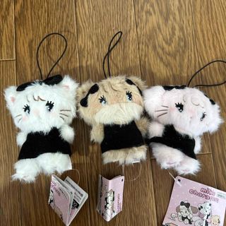 mikko BLACK  RIBBON ムース　ラテ　キャミー(キャラクターグッズ)