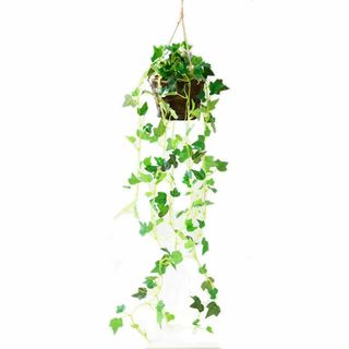 【新着商品】Kugusa フェイクグリーン 吊り下げ 人工 観葉植物 壁掛け 吊(その他)
