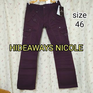 ハイダウェイ(HIDEAWAY)のHIDEAWAYS NICOLE ハイダウェイ ニコル カーゴパンツ(ワークパンツ/カーゴパンツ)