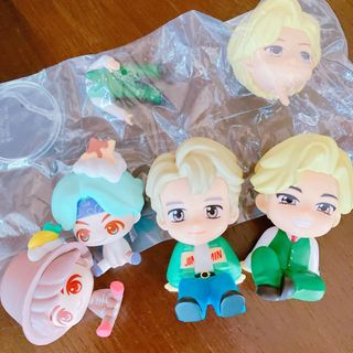 ボウダンショウネンダン(防弾少年団(BTS))のフィギュア セット ジミン グク テテ ユンギ BTS BT21 tinytan(アイドルグッズ)