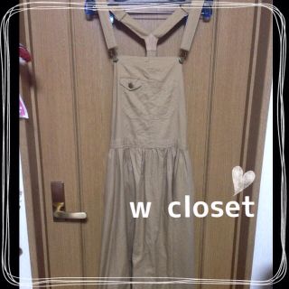 ダブルクローゼット(w closet)のジャンスカ/w closet(ロングワンピース/マキシワンピース)