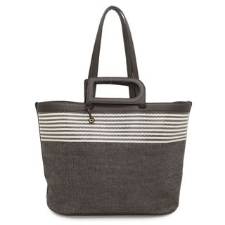 デルヴォー トートバッグ DtoD MM キャンバス レザー Delvaux 2way デルボー(トートバッグ)