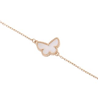 ヴァンクリーフアンドアーペル(Van Cleef & Arpels)の中古 ヴァン クリーフ&アーペル Van Cleef & Arpels レディース ブレスレット K18イエローゴールド YG マザーオブパール(ブレスレット/バングル)