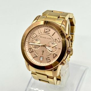 マイケルコース(MICHAEL KORS)の稼働品 MICHAEL KORS マイケルコース 腕時計 クロノグラフ デイト(腕時計)