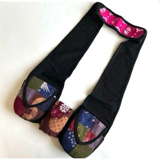 ★新品★ボディバッグ　ハンドメイド　エスニック　　パッチワーク　和柄　E(バッグ)