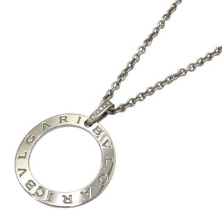 ブルガリ(BVLGARI)の　ブルガリ BVLGARI ブルガリブルガリ ソートワールロングネックレス シルバー 750WG ジュエリー(ネックレス)