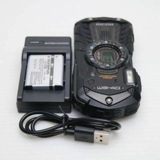 リコー(RICOH)の良品中古 WG-40 ブラック  M666(コンパクトデジタルカメラ)
