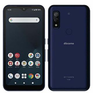 フジツウ(富士通)のF-51B arrows We ネイビー SIMフリー 本体 ドコモ スマホ  【送料無料】 f51bna7mtm(スマートフォン本体)
