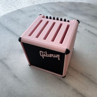 ギター ピック収納ボックス ピンク アンプデザイン(その他)