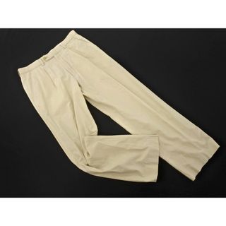 バーバリー(BURBERRY)のBURBERRY バーバリー タック パンツ size79/アイボリー ■■ メンズ(その他)
