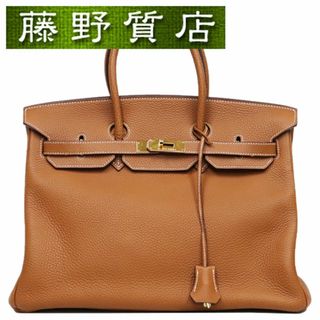 エルメス(HERMES)のエルメス HERMES バーキン35 BIRKIN トリヨン ゴールド ゴールド金具 □J刻印 2006年 ハンドバッグ エルメスバーキン ブランドバッグ エルメスバッグ バーキン 中古 バーキン ゴールド 35 エルメス中古 エルメスバック バーキン35 ゴールド 8139(ハンドバッグ)