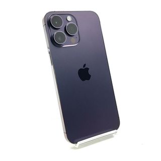 アップル(Apple)の【全額返金保証】【最速発送】Apple iPhone iPhone 14 Pro Max 256GB ディープパープル SIMフリー 美品 動作確認済(スマートフォン本体)