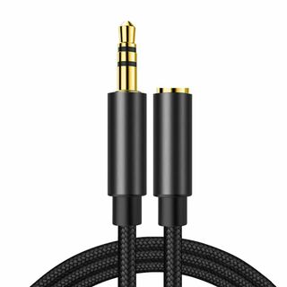 TRkinヘッドホン延長線3.5 mmオーディオライン3極（オス対メス）ナイロン(その他)