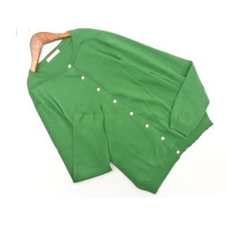 スピックアンドスパン(Spick & Span)のSpick & Span スピック＆スパン カーディガン 緑 ■◇ レディース(カーディガン)