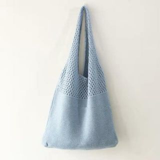 【並行輸入】編みニットバッグ pk801(かごバッグ/ストローバッグ)