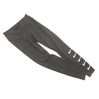 ナイキ(NIKE)のNIKE ナイキ ロゴ レギンス sizeM/黒 ■■ レディース(レギンス/スパッツ)