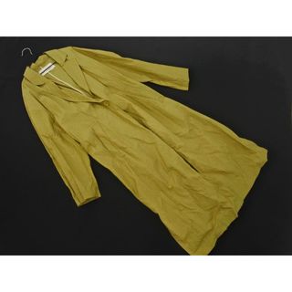 ビームス(BEAMS)のRay BEAMS レイビームス ナイロン チェスター コート 黄緑 ■◇ レディース(チェスターコート)
