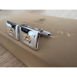 バーバリー(BURBERRY)の美品 Burberrys スターリングシルバー製カフリンクス(カフリンクス)