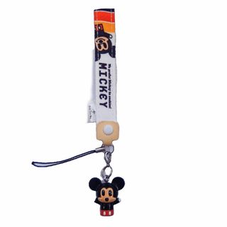 ストラップホルダー　ミッキー　ディズニー　ミッキーマウス　新品！(キャラクターグッズ)