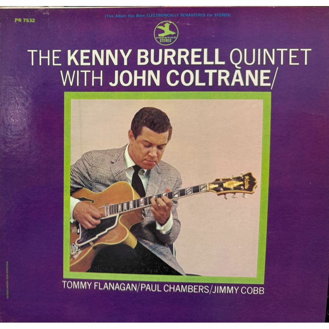 【廃盤LP】The Kenny Burrell Quintet With Joh