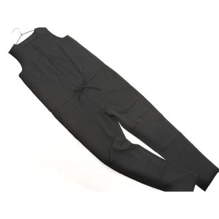 アンティカ(antiqua)のantiqua アンティカ カシュクール オールインワン sizeF/黒 ■◇ レディース(サロペット/オーバーオール)
