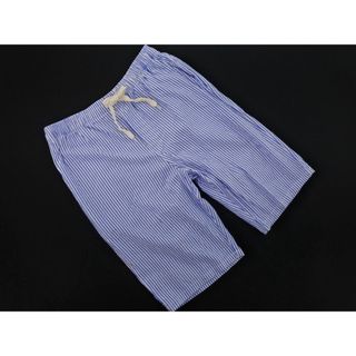 ポールスミス(Paul Smith)のPaul Smith ポールスミス ストライプ ボタンフライ ハーフ パンツ 青ｘ白 ■◆ メンズ(ショートパンツ)