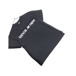 ニューバランス(New Balance)のNew Balance ニューバランス ロゴ プリント Tシャツ sizeL/黒 ■◆ メンズ(Tシャツ/カットソー(半袖/袖なし))