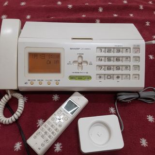 SHARP - SHARP デジタルコードレス ファクシミリ ファッピィ UX-D26CL